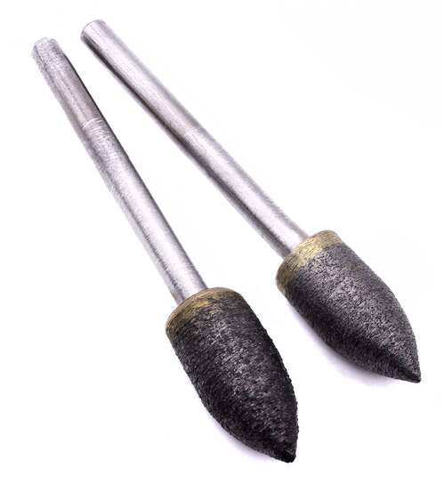 D1/D2 Bullet Rotary Tools, 3 mm Shaft 80# or 170#