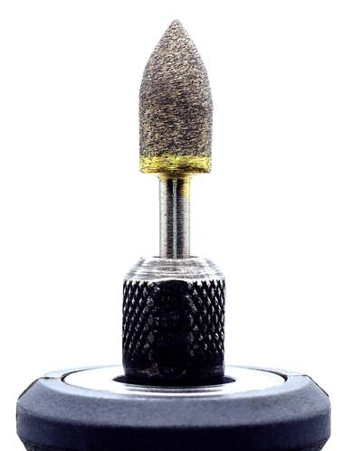 D1/D2 Bullet Rotary Tools, 3 mm Shaft 80# or 170#