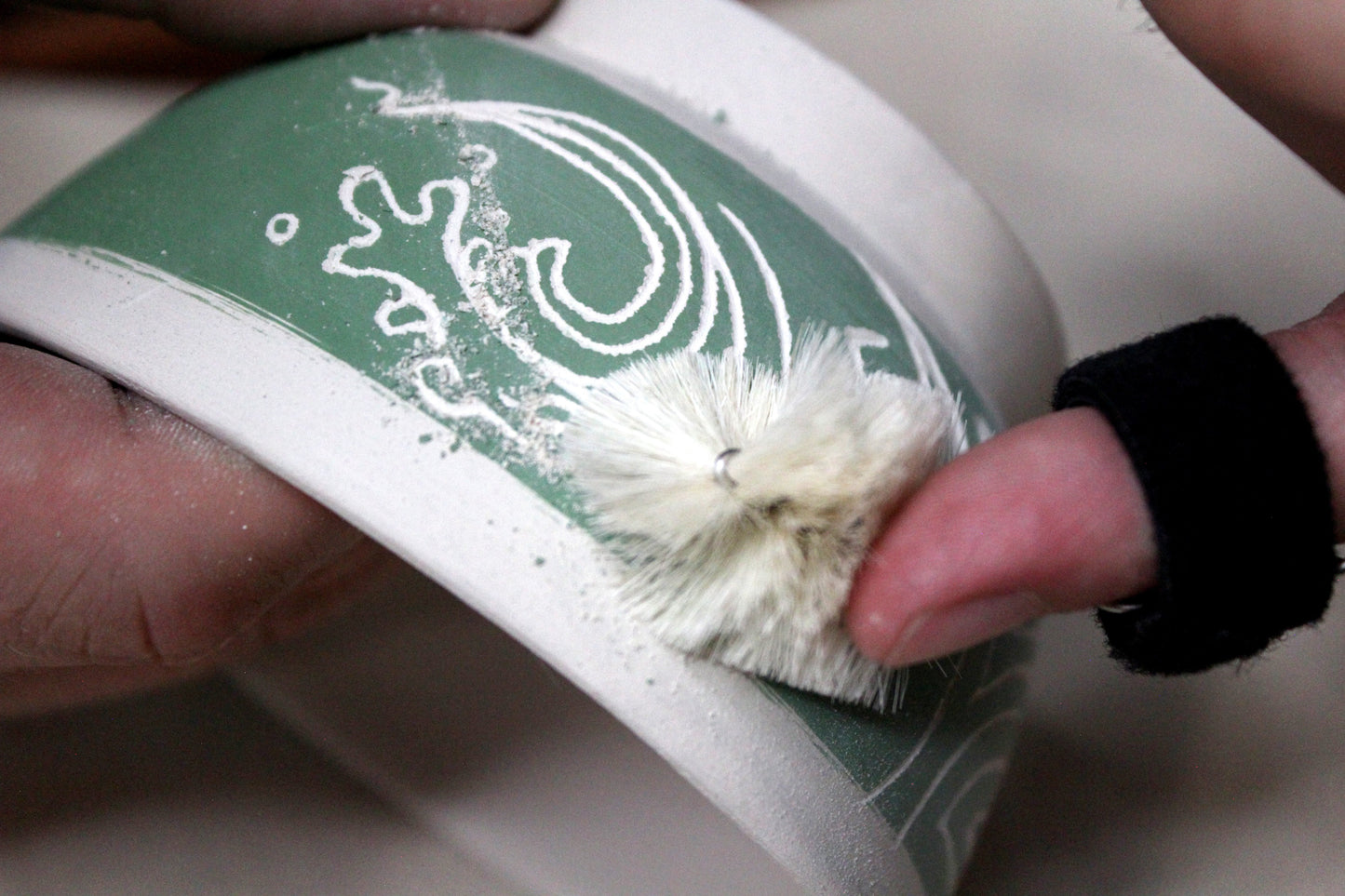 Finger Brush — Rough, Medium, Fine (Sold Individually)