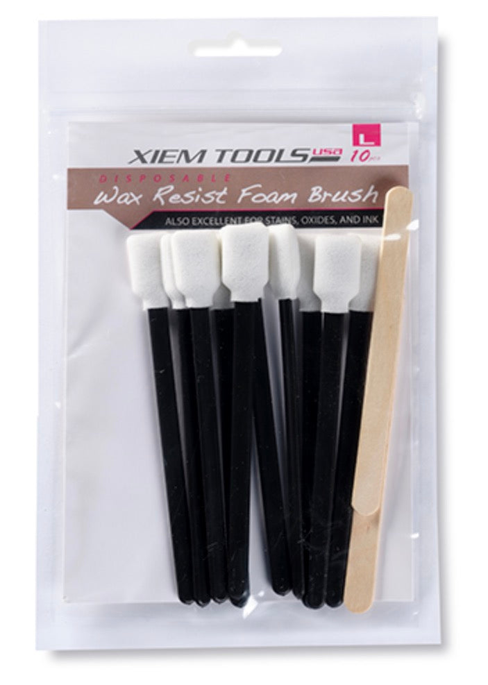 Xiem Wax Resist Foam Brush