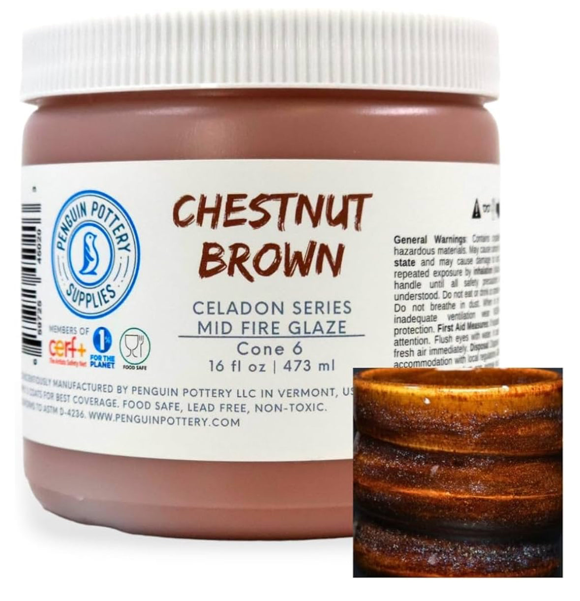 Glossy Chestnut Brown