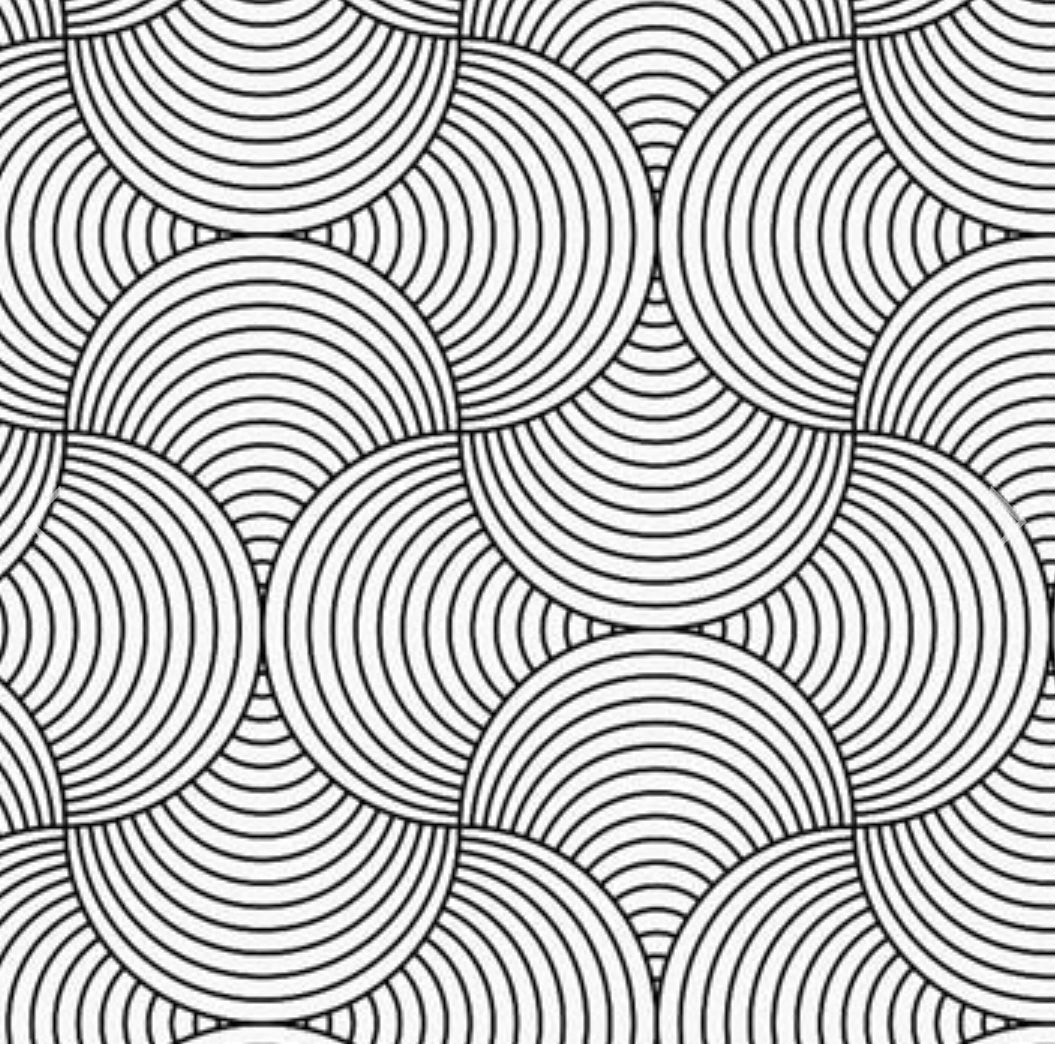 Line Circle Underglaze Transfer