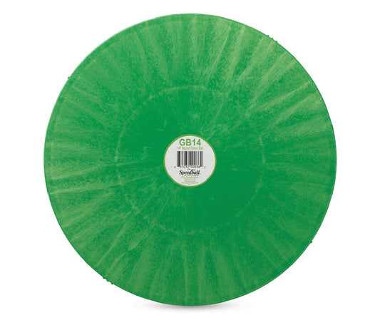 14” Green Plastic Bat - Round