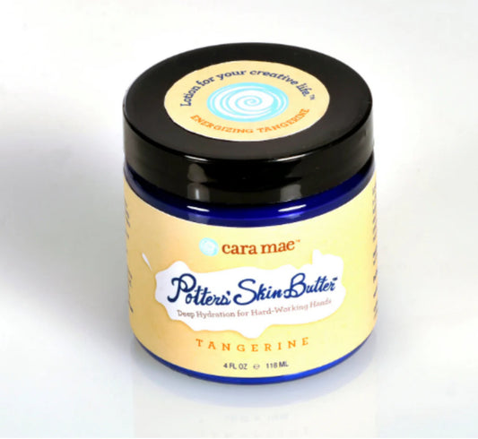 Tangerine Potters' Skin Butter Small 4oz Jar
