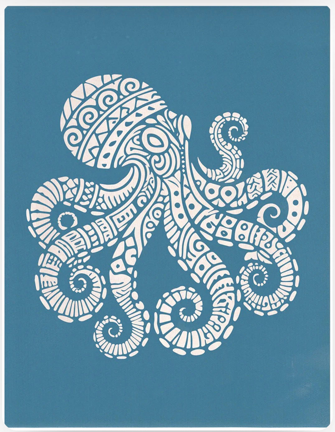 Patterned Octopus - Small