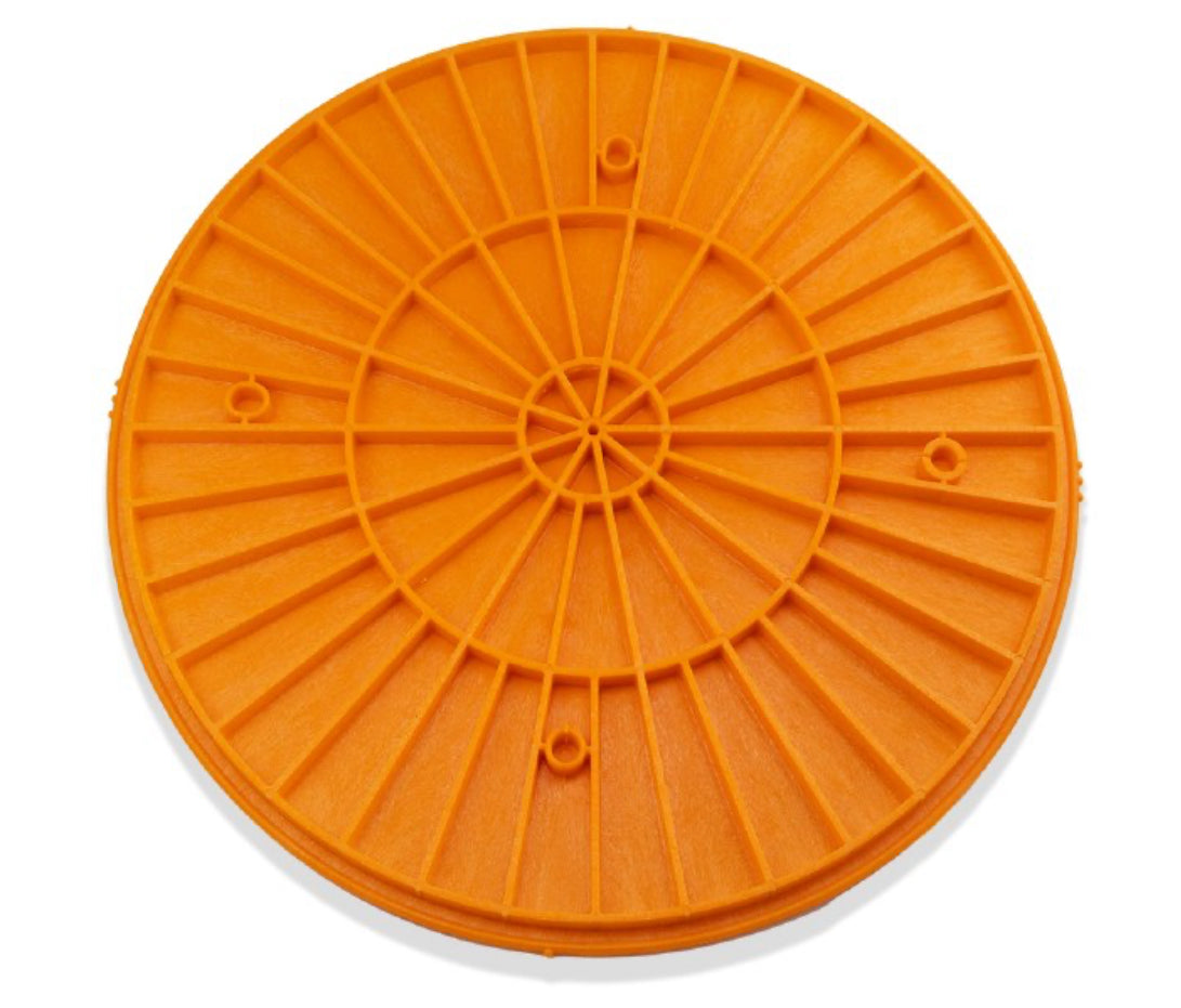 14” Orange Plastic Bat - Round