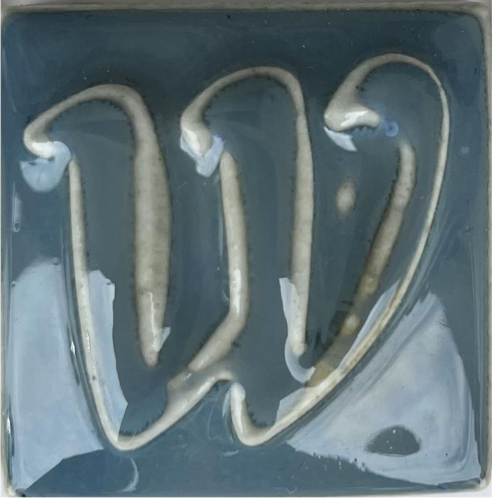 Blue Riverstone Art #4559