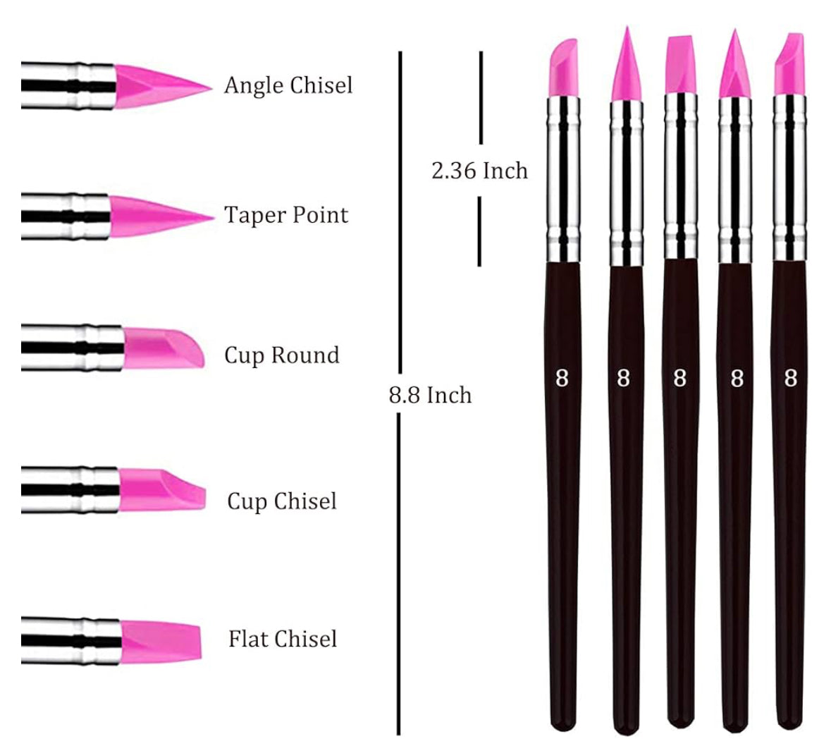 Large Silicone Sculpting tool