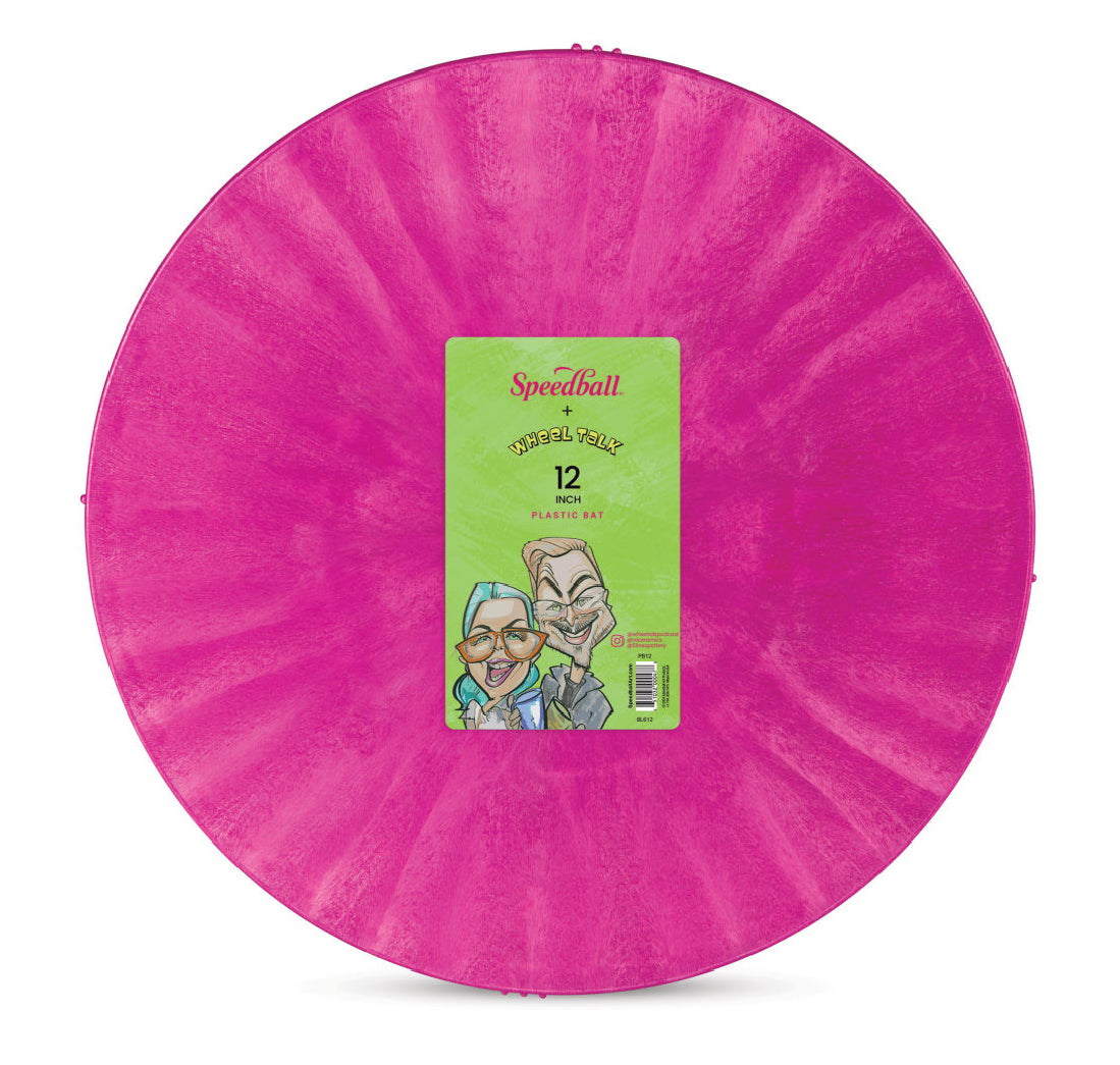 12” Pink Plastic Bat - Round