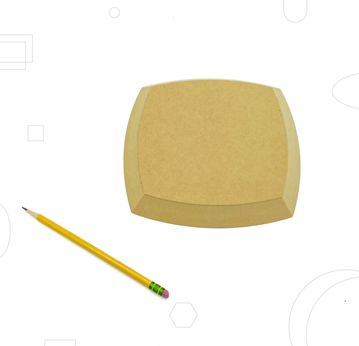 8” Spherical Square