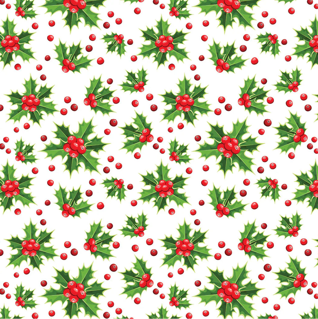 Holly Underglaze Transfer