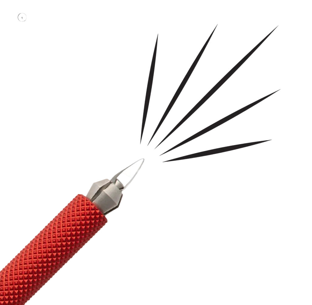 Dragonfly Tool, Universal Handle with Fine Pointed Blade