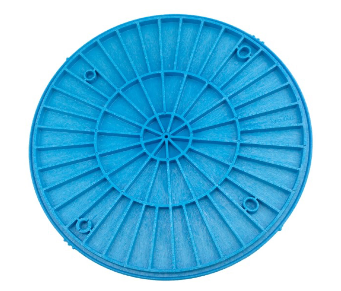12” Blue Plastic Bat - Round