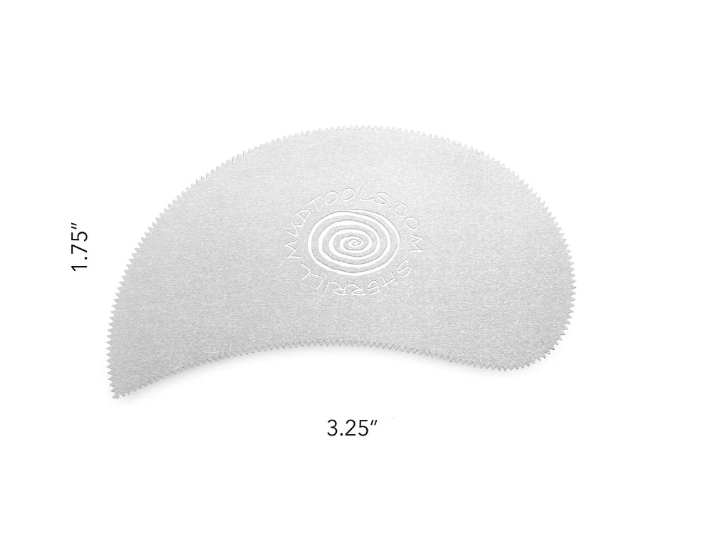 PAISLEY SCRAPER STAINLESS RIB