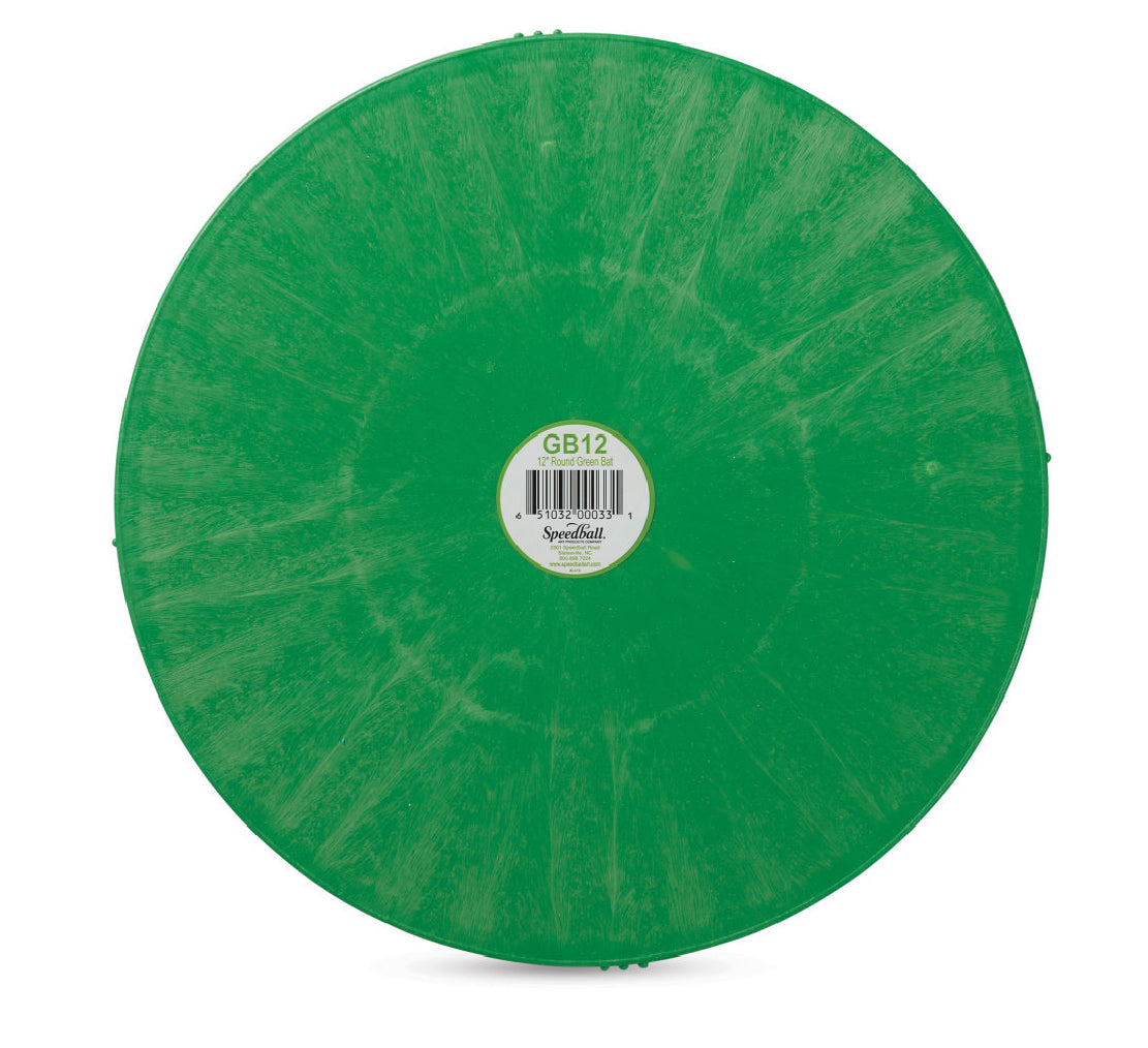 12” Green Plastic Bat - Round