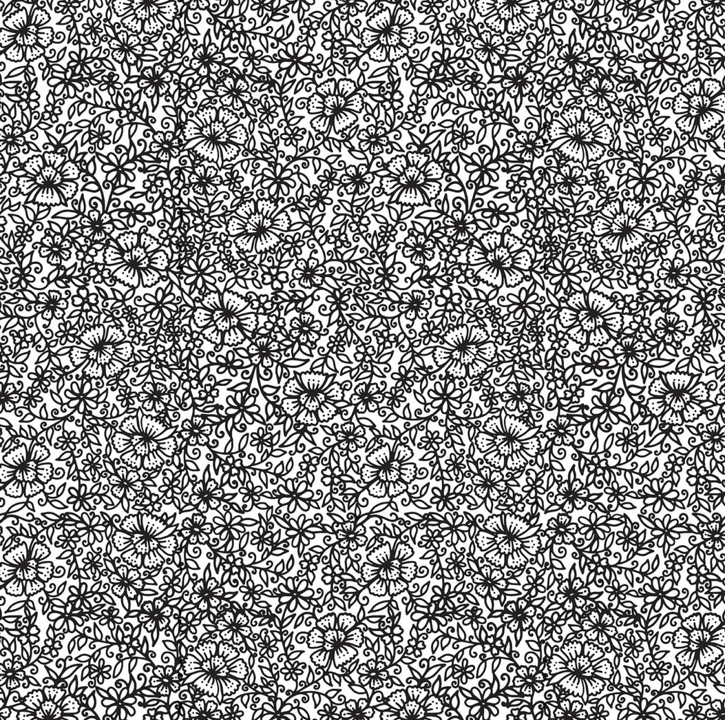 Floral - Clayshare Underglaze Transfer