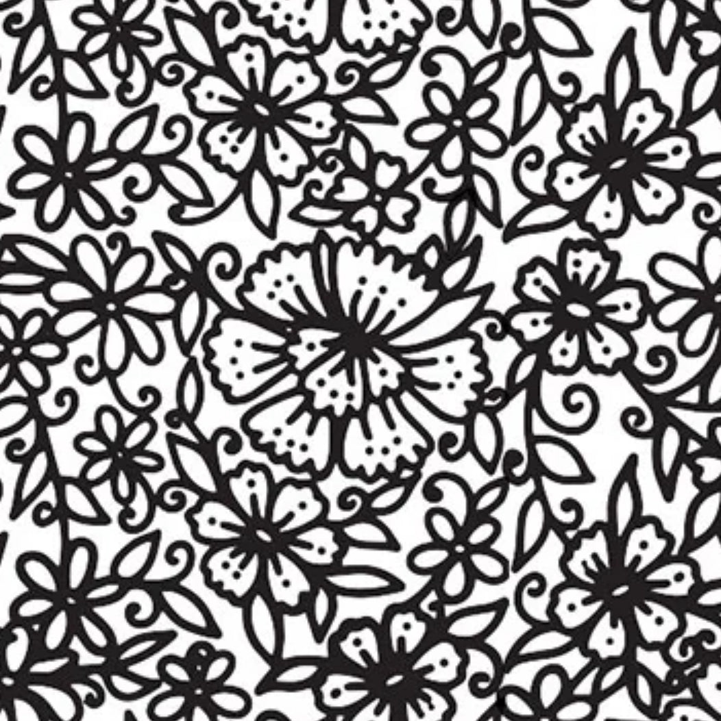 Floral - Clayshare Underglaze Transfer