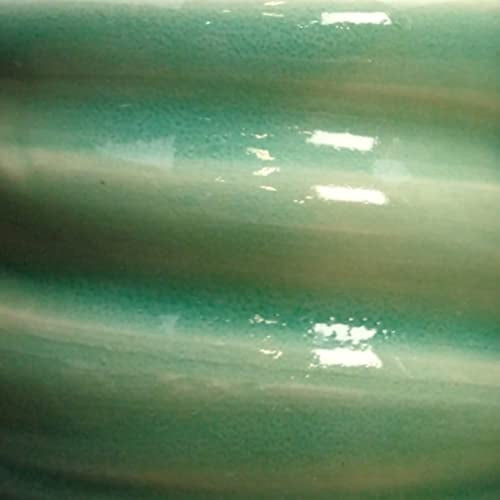 Green Celadon - Cone 5-6 - Mid Fire Glaze, High Fire Glaze, Cone 5-6 - Ceramic Glaze Pottery (1 Pint | 16 oz | 473 ml)