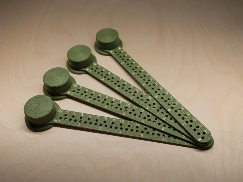 Compass - Pottery Circle Cutting Tool; Metric and Imperial Units