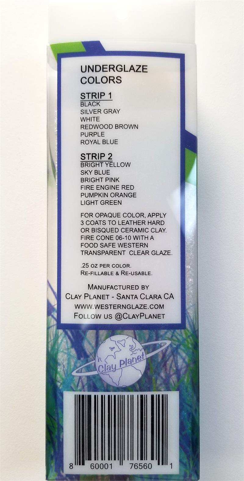 Western Underglaze Project Pack
