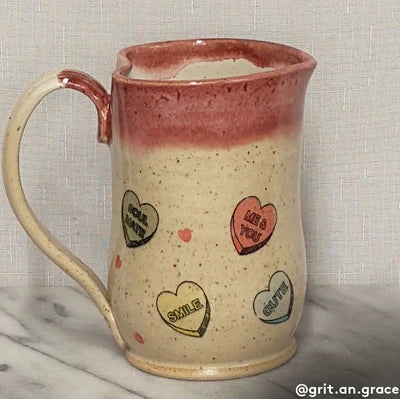 Heart Candy Underglaze Transfer