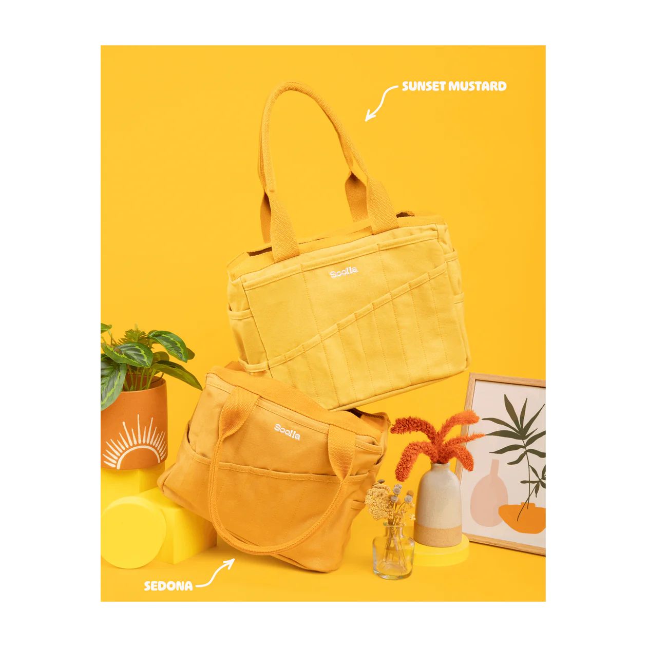 Soolla® Studio Bag - Sunset Mustard