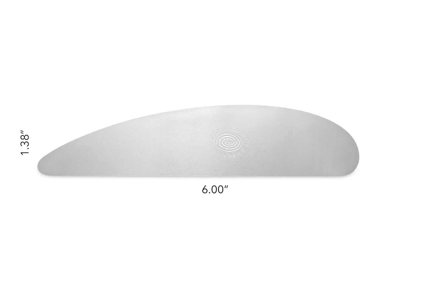 Mudtools LONG SCRAPER STAINLESS RIB