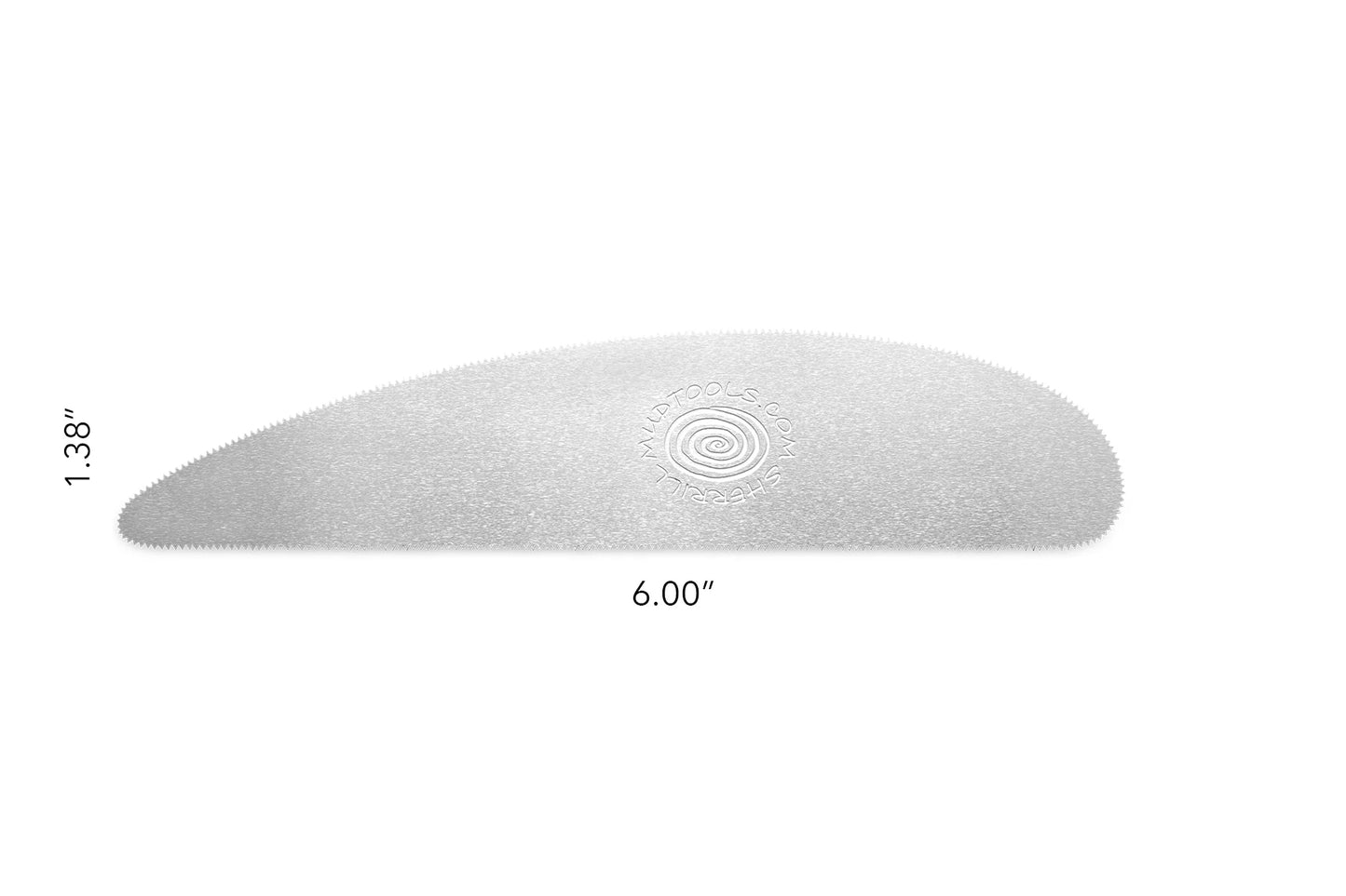Mudtools LONG SCRAPER STAINLESS RIB