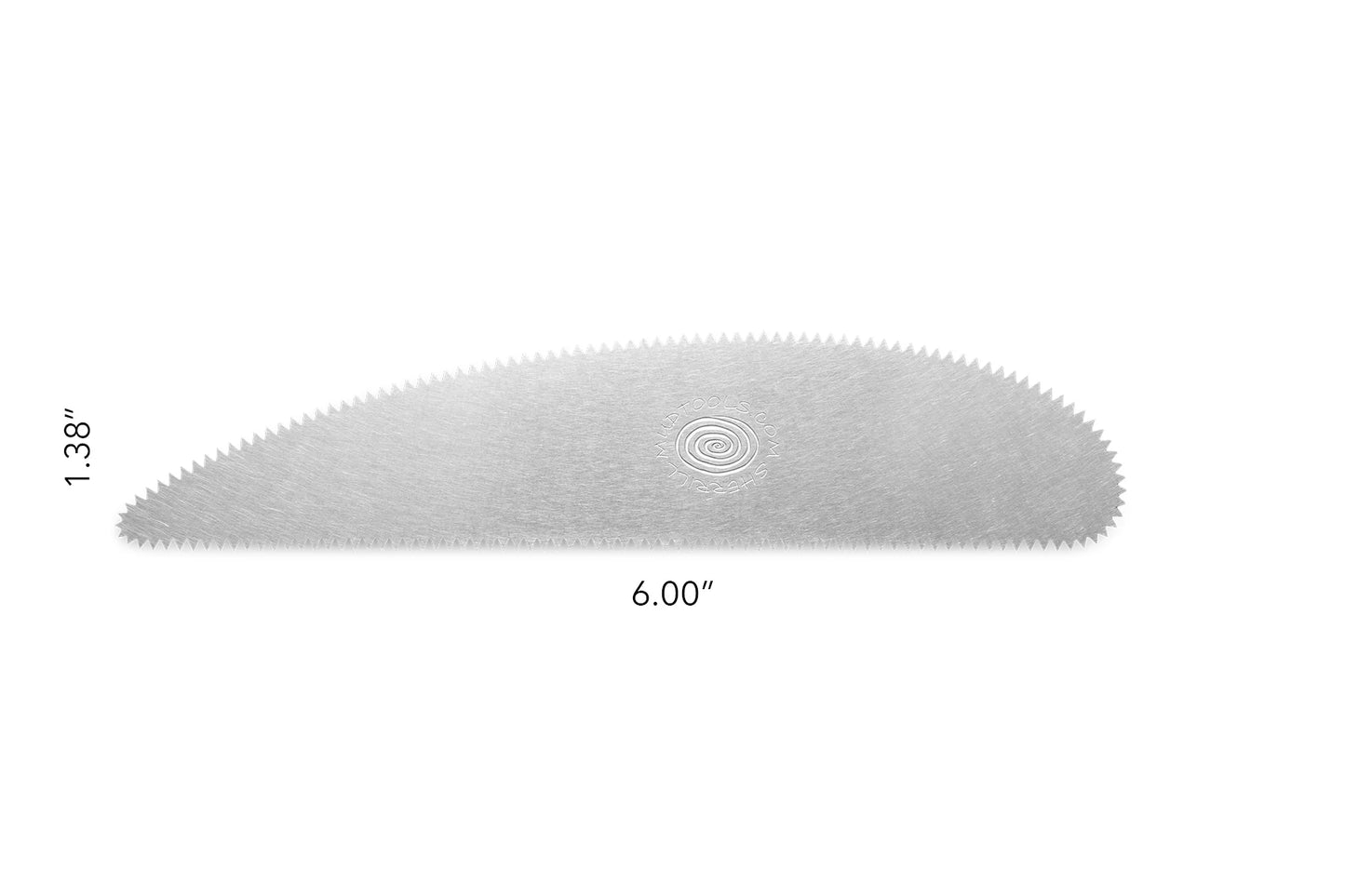 Mudtools LONG SCRAPER STAINLESS RIB