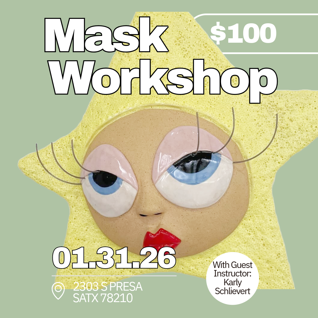 Mask Making Workshop w/ Karly Schlievert (1/31)