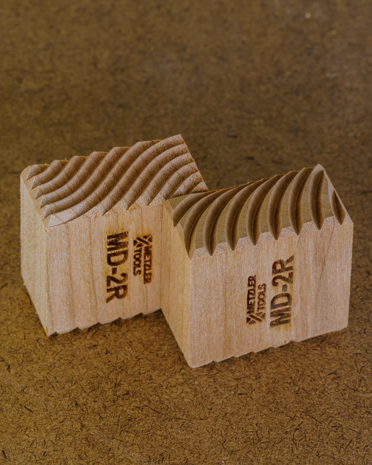 MD-2R Double-Sided Texture Stamp