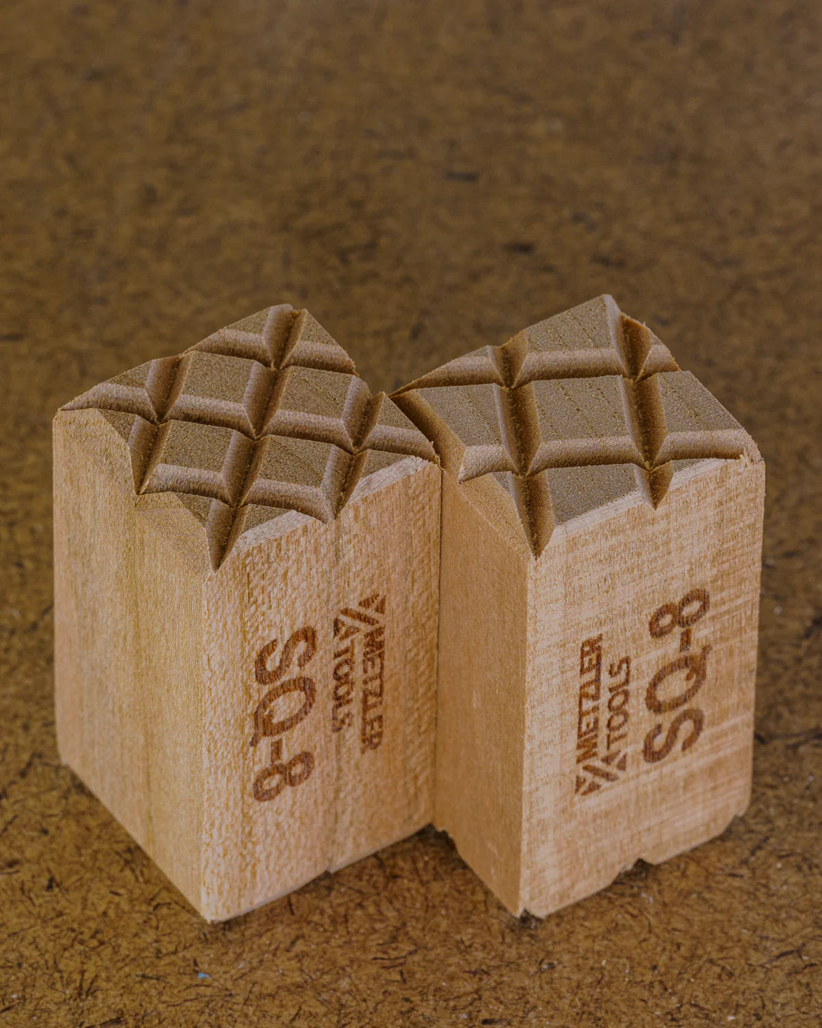 SQ-8 Double-Sided Texture Stamp