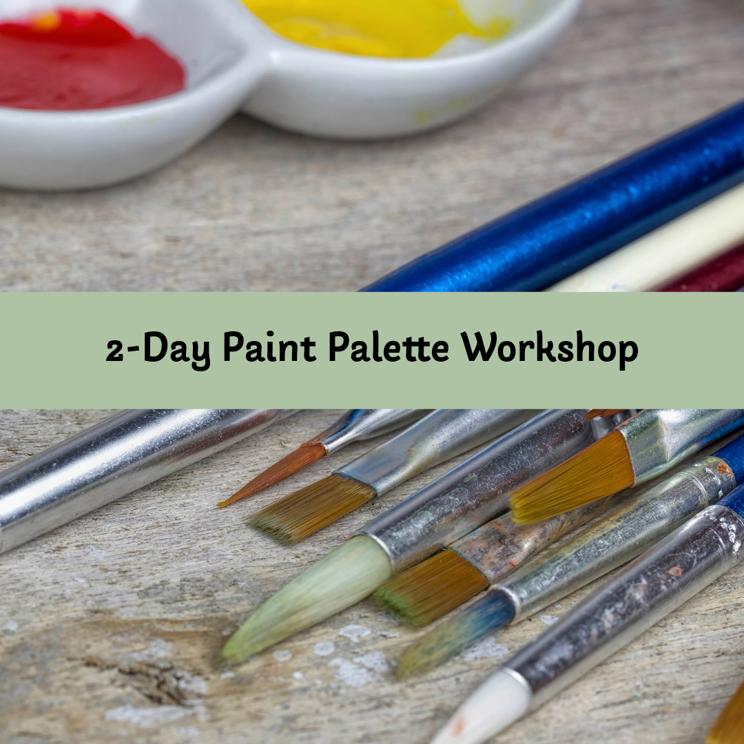 Paint Palette Set: Two-Day Pottery Workshop with Callie Luhrman