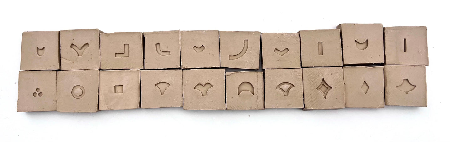 Clay Impression Stamp Set 1