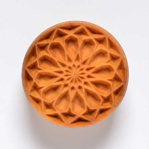 Rose Window 1 - 4 cm Stamp