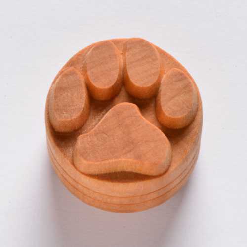 Dog Paw Print - 4 cm Stamp