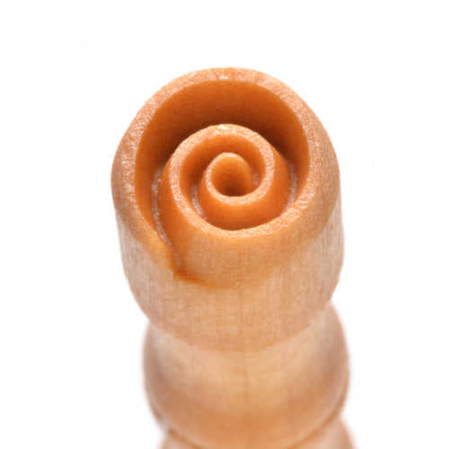 Single Spiral - 1.0 cm Stamp