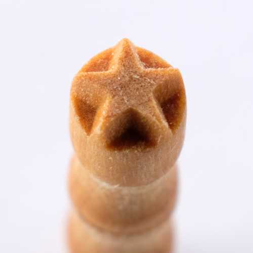 Texas Star - 1.0 cm Stamp