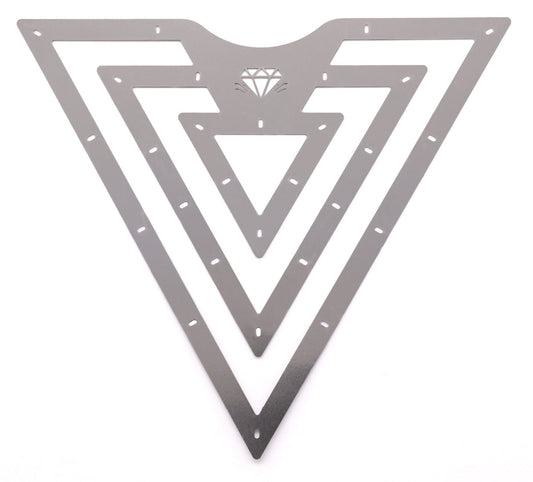 Triangle Carving Metal Rib