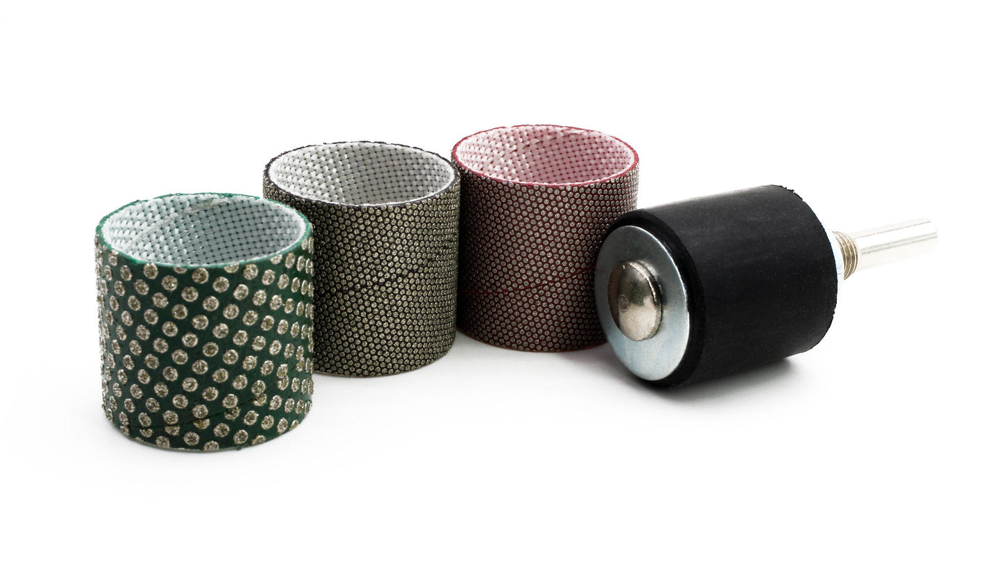 4-Piece 25mm Spiral Band Set