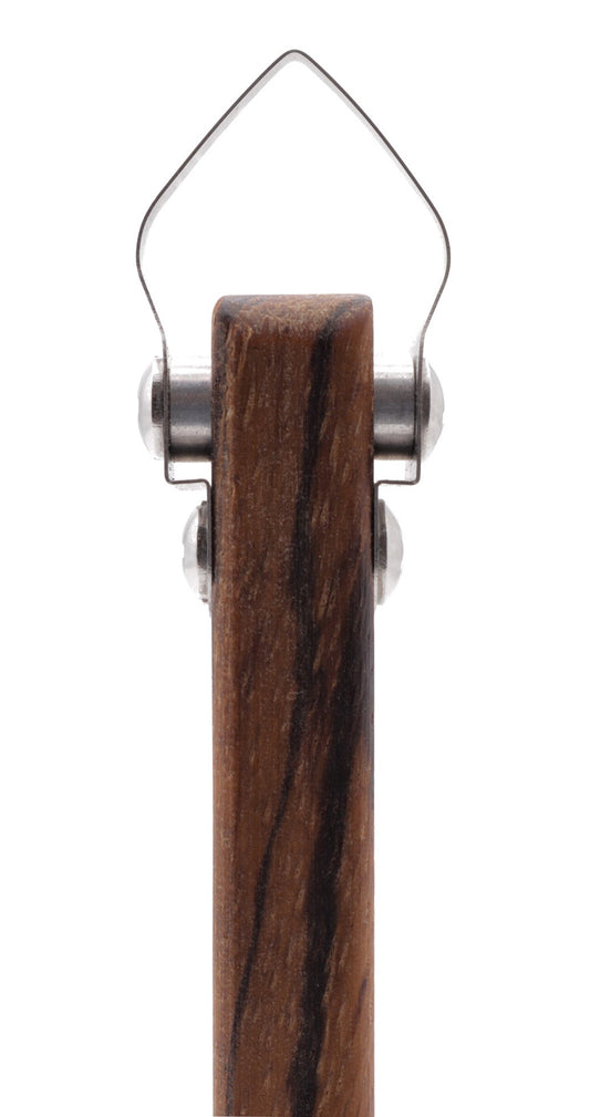 T6 Spade Pottery Trimming Tool w/ Boat Handle