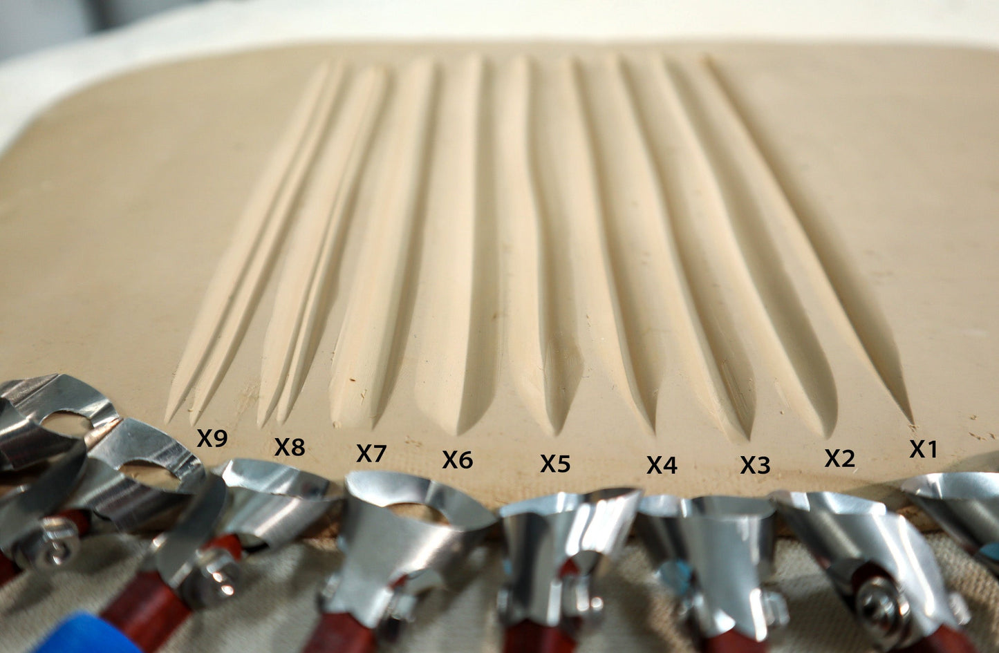 X1 12 mm V Fluting Tool