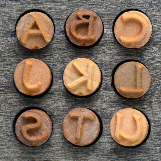 Prints Charming Upper Case Font Sets