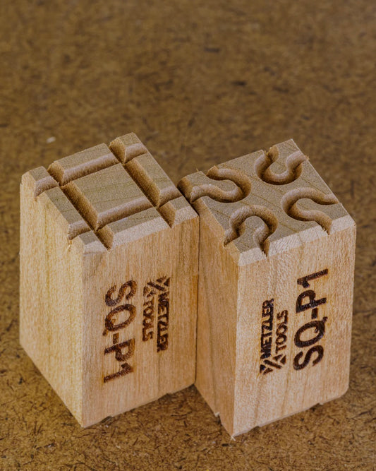 Metzler SQ-P1 Double-Sided Texture Stamp