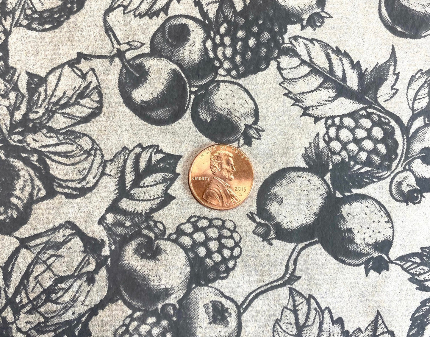 1 Berries Underglaze Transfer Sheet