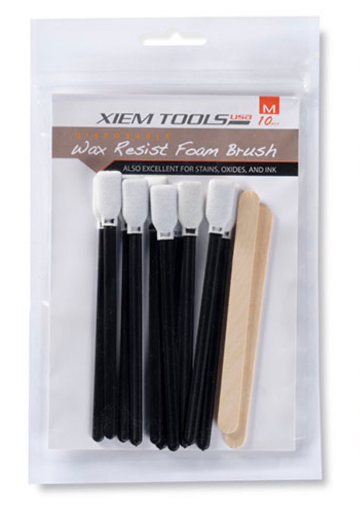 Xiem Wax Resist Foam Brush