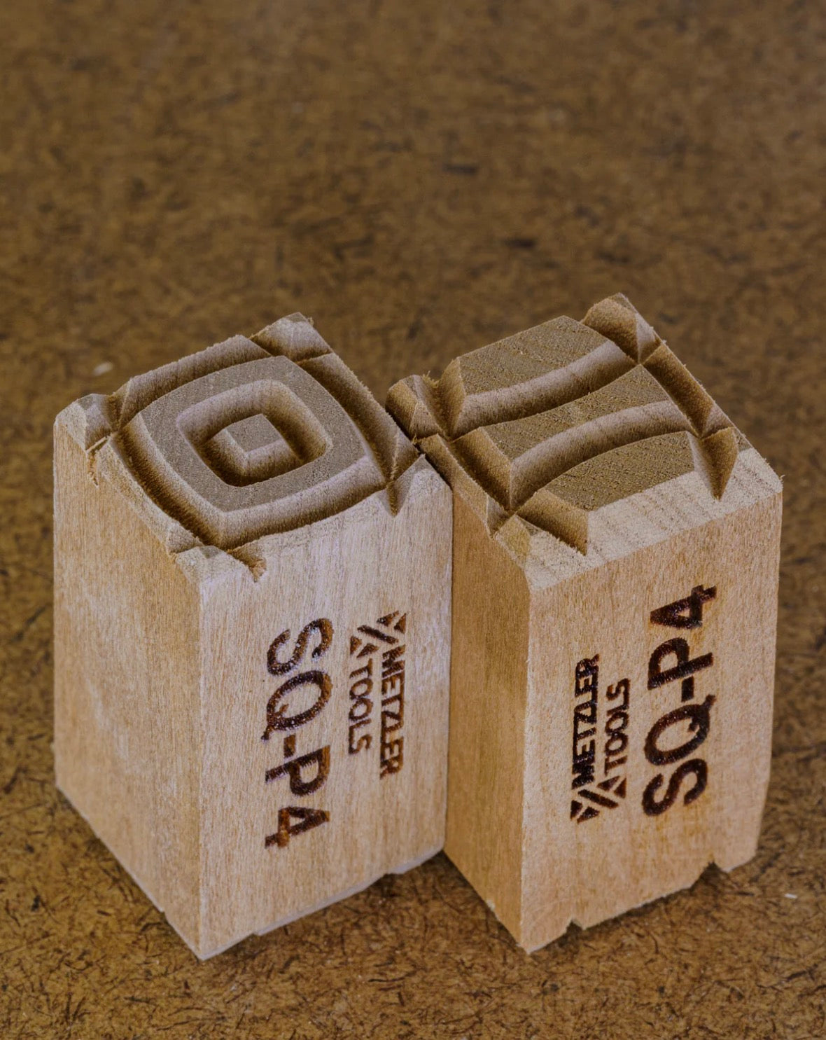 Metzler SQ-P4 Double-Sided Texture Stamp