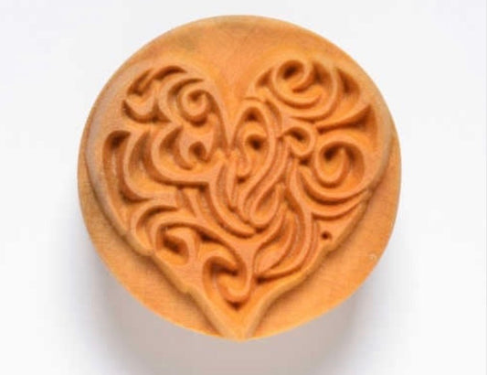 Complicated Heart- 4 cm Stamp SCL-001