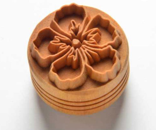 Hibiscus Flower- 4 cm Stamp SCL-120