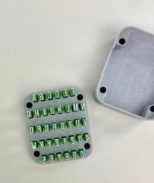 1/4" Stamp Set - Uppercase